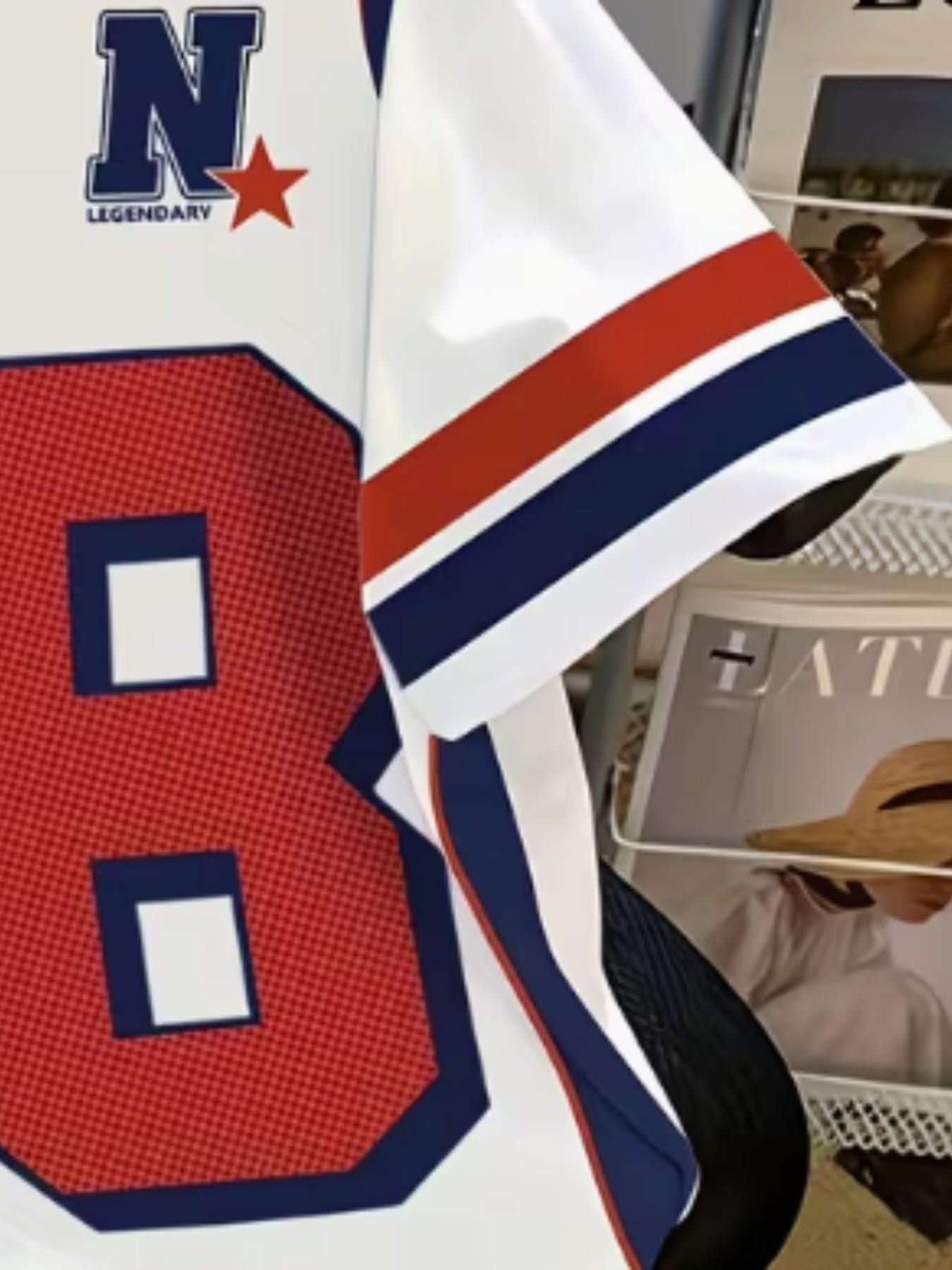 Men's Pattern T-Shirt, // Block Bold '28' Number, Breathable Summer Short Sleeve, Casual Streetwear, Ideal Gift