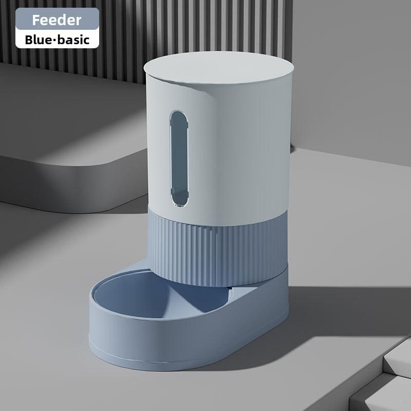 New Automatic Cat Feeder and Waterer, Dog Bowl and Cat Dish Combo, Dual Function Drinking Machine, Ideal for Dogs and Cats