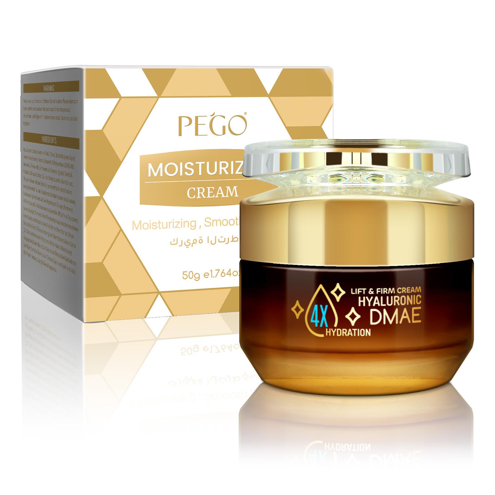 Four-Step Hyaluronic Acid Moisture Cream, Long-Lasting Hydration, Smooths Rough Skin, Reduces Dry Lines, Suitable for All Skin Types