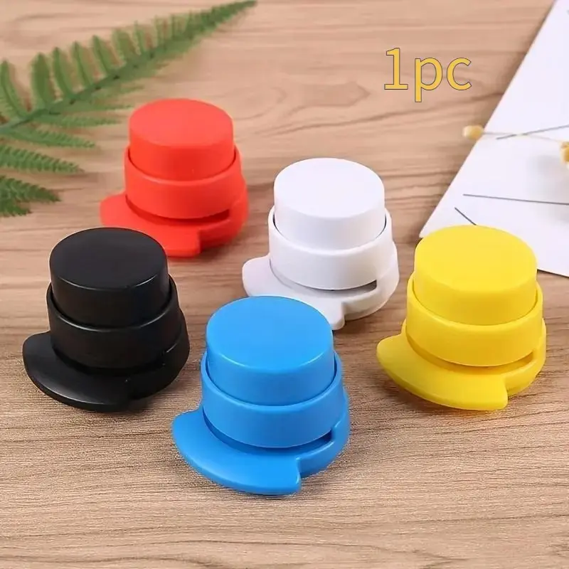 [High-Quality] Stapleless Stapler | 1pc | High-Quality Plastic | Manual Paper Binding | Home and Office Use | Office Stationery Supplies | Office Accessories
