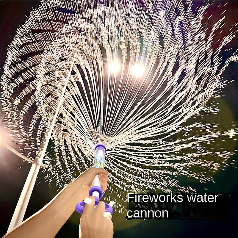 3 water guns with long handles - in bright mixed colors, made of durable PP material, suitable for outdoor water balloon fights, beaches, camping and summer parties - suitable for children over 3 years old