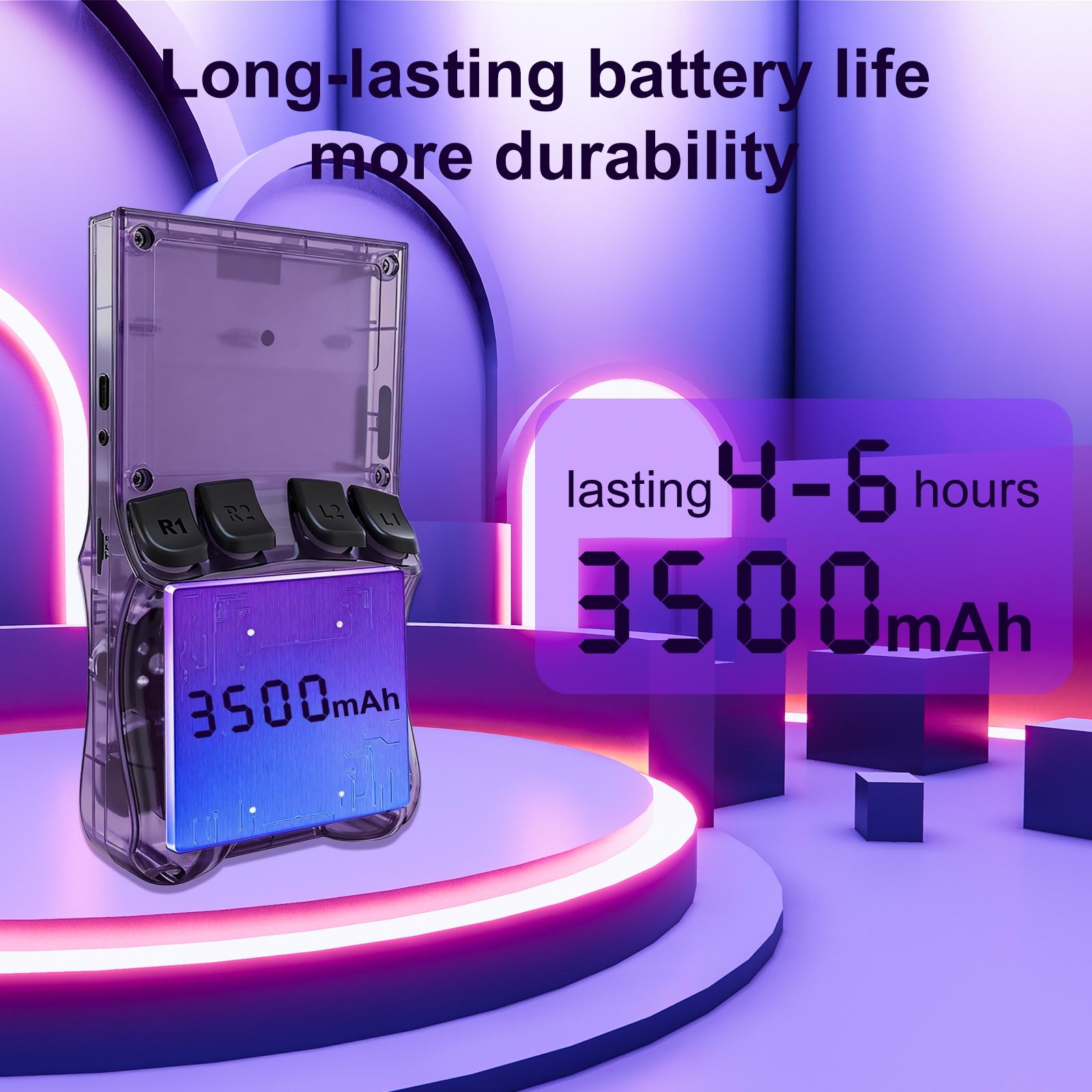 Gaminja Upgraded ANS13 Open-Source Portable Retro Handheld Gaming Console, 15000+ Games, Perfect for Nostalgic Players, Home & Travel Use