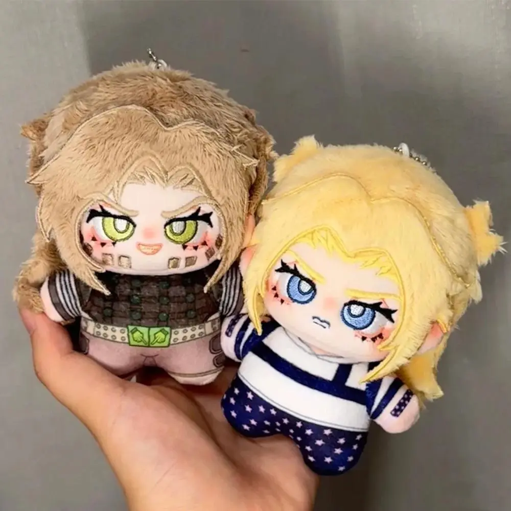 Golden Wind Anime Plush Doll Toys JoJo Pendant Johnny Joestar plush toy Gyro Zeppeli figure Kakyoin Noriaki plush Keychain Gifts
