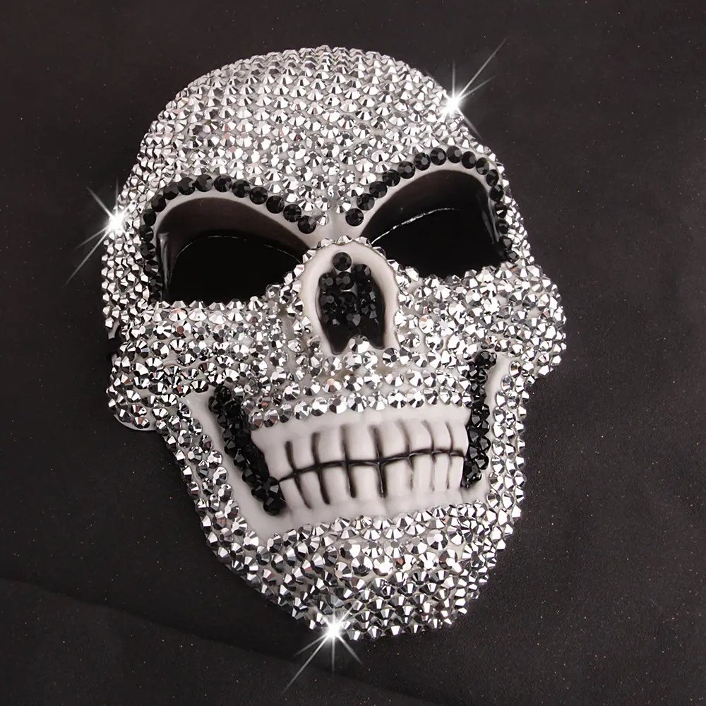 Rhinestone Inlaid Fashion Mask, Elegant Bling Party Mask For Halloween Masquerade Ball Cosplay