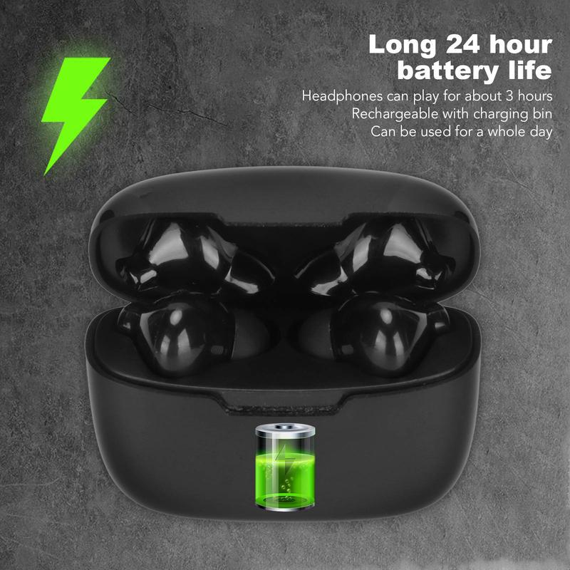 [Daruly] Earbuds Bluetooth Headphone Sport, Waterproof and sweatproof, Ear Buds with Earhook Deep Bass,Communication Distance: Approx. 10m/32.8ft