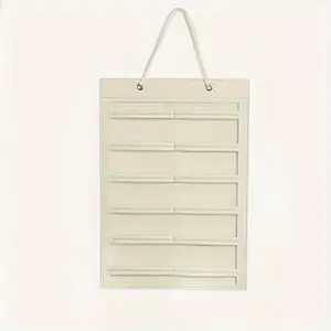12 Slots Felt Sunglasses Organizer Hanging Wall Glasses Holder Dust Proof Storage Display Pocket Wall Stand Organizer Holder