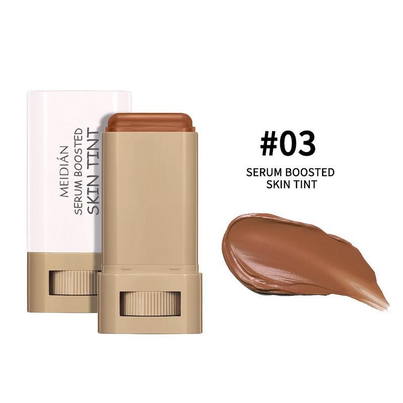 Ibcccndc 6 Color Concealer Stick with High Coverage, Smooth Texture Suitable for All Skin Tones, Effortlessly Hides Flaws & Dark Circles