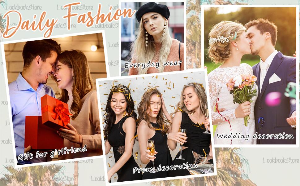 Loyalove Greenish Spring Charm Outdoorfun Cross Choker Necklace for Women - Thick Chunky Paperclip Chain, Cuban Link Chain, Hip Hop Fashion Jewelry, Trendy Easter Gifts