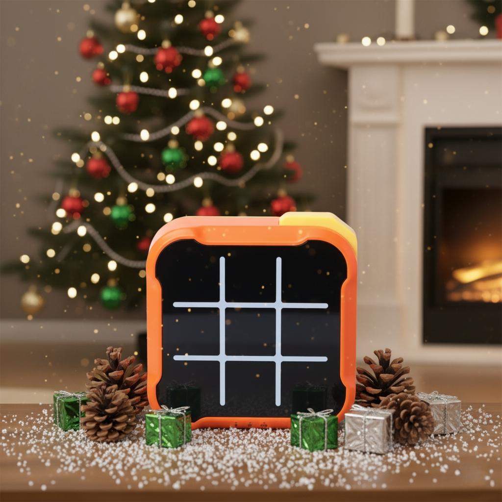 Portable Electronic Connect Four Game Machine, Educational Finger Toy, Family Entertainment, Friend Gathering, Home Education, Battery-Free