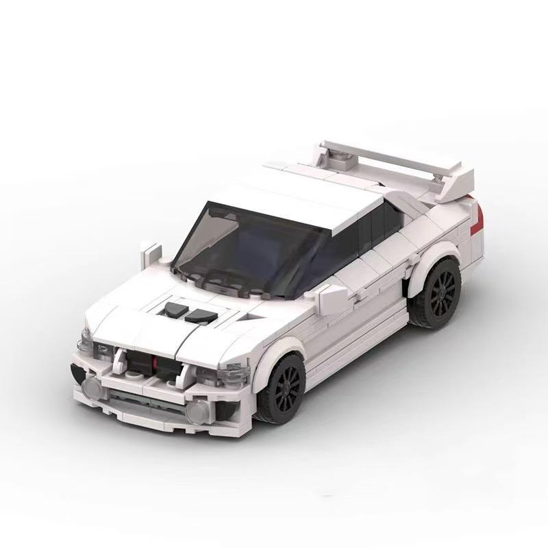 Moc Compatible Lego Three Lancer Evo Brick Car Model, Holiday Gift, Unisex Toy, Block Type Bricks & Parts, Creative Building Blocks Moc Compatible Lego Three Lancer Evo Brick Car Model, Holiday Gift, Unisex Toy, Block Type Bricks & Parts, Creative Building Blocks