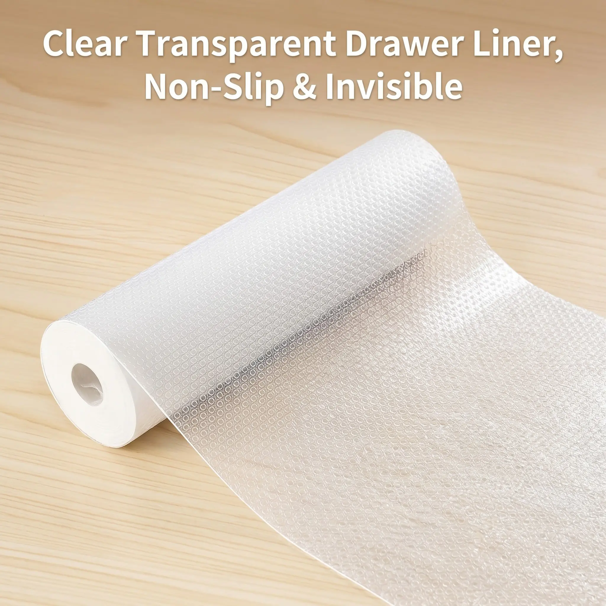Simple Solid Color Drawer Pad, Waterproof Oil-Resistant Moisture-Proof, Cabinet Pad, No Damage to Furniture, Adjustable Cuttable Padding