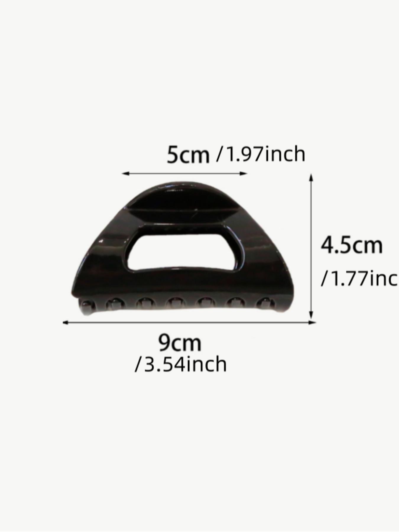 3PCS Soft Silicone Hair Claw, Anti-Drop Unbreakable Hair Clip, Square Hair Claw Clips for Women, Flexible Clawclip for Thick Hair, Lightweight Large Clip, soft hairpins, suitable for various occasions, 2026 New Design Hair Accessories, Hijab Hair Clip