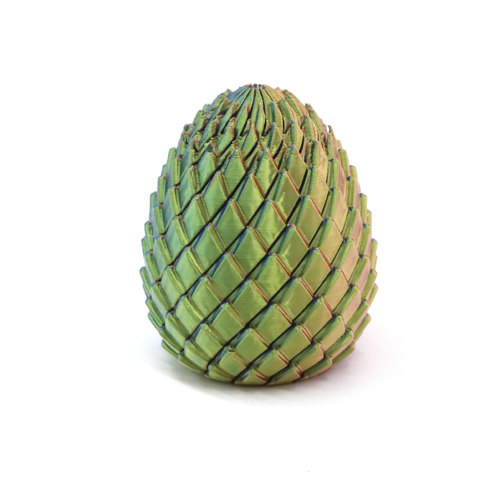 3D Printed Deformable Stress Relief Fidget Dragon Egg, Twister Slime Ball, Perfect Home Decor, Desktop Ornament, Holiday Gift