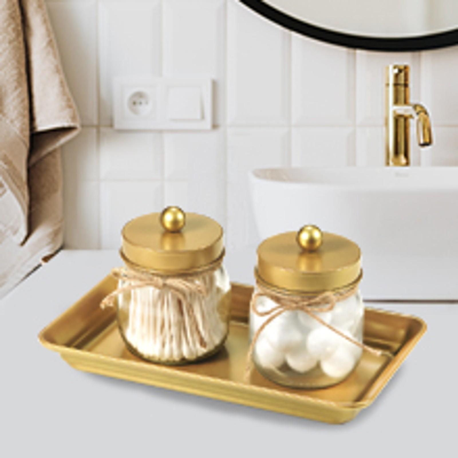 Vintage Farmhouse Decor Metal Vanity Tray(2 Pack),Countertop Guest Hand Towel Storage Organizer Tray Dispenser, Sturdy Holder for Perfume,Cosmetics, Jewelry, Makeup Bathroom Organizer (Bronze) Vintage Farmhouse Decor Metal Vanity Tray(2 Pack),Countertop Guest Hand Towel Storage Organizer Tray Dispenser, Sturdy Holder for Perfume,Cosmetics, Jewelry, Makeup Bathroom Organizer (Bronze)