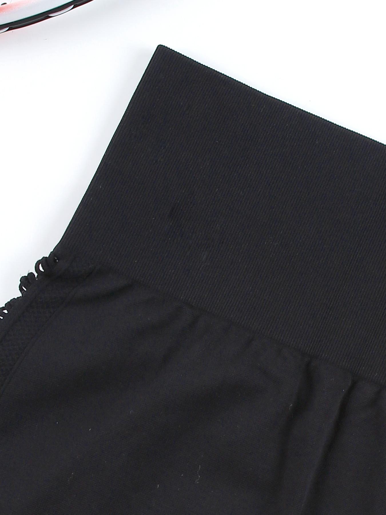 Women's Solid Color Cut Out Gym Shorts, Workout Impact Shorts, Breathable Comfortable Skinny Shorts for Yoga Gym Workout, Ladies Sportswear for Summer