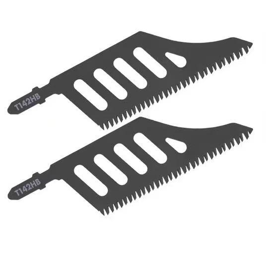 5-Pack T-Handle Jig Saw Blades High Quality Steel for Precision Cutting and Durable Performance