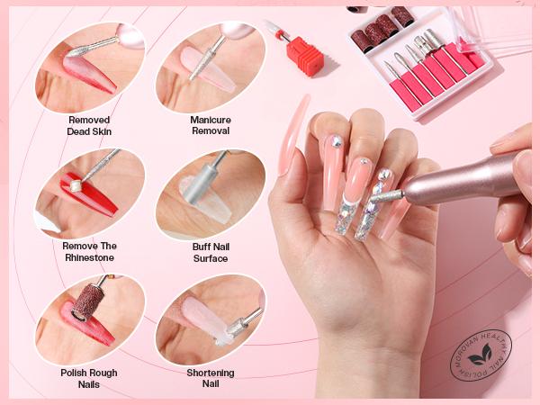 【Blossom Series】Morovan Acrylic Nail Kit : Blossom Pro for Beginners with Everything - Complete Nail Kit Set Professional Acrylic with Everything Acrylic Nail Starter kit Acrylic Nail Supplies Gifts for Women Girl