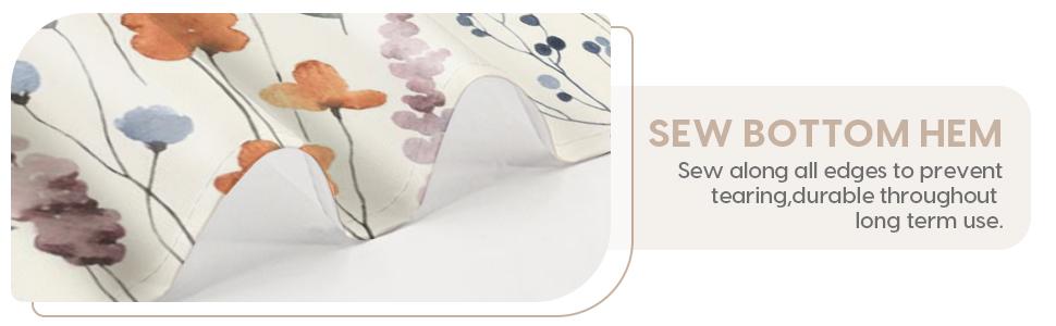 Floral Shower Curtain, Colorful Flower Shower Curtain for Bathroom, Waterproof Fabric Shower Curtain Set, Bathroom Decoration with 12 Hooks 72x72 Inches