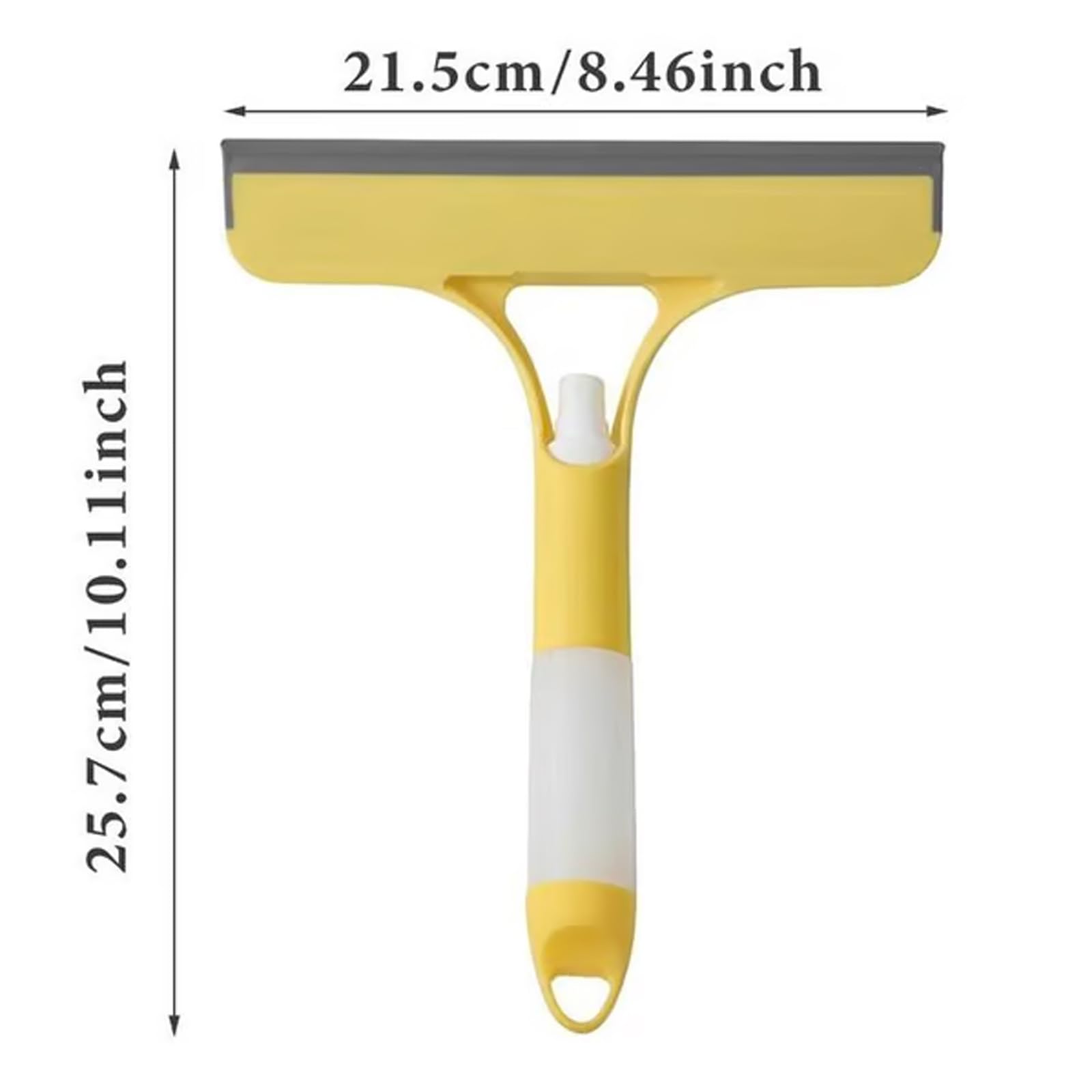 2025 New 3-in-1 Window Cleaning Tool, Multi-Function Spray Squeegee for Glass Doors, Windows, and Mirrors — Includes Scraper, Brush, and Spray Function. All-Purpose Glass Cleaner.