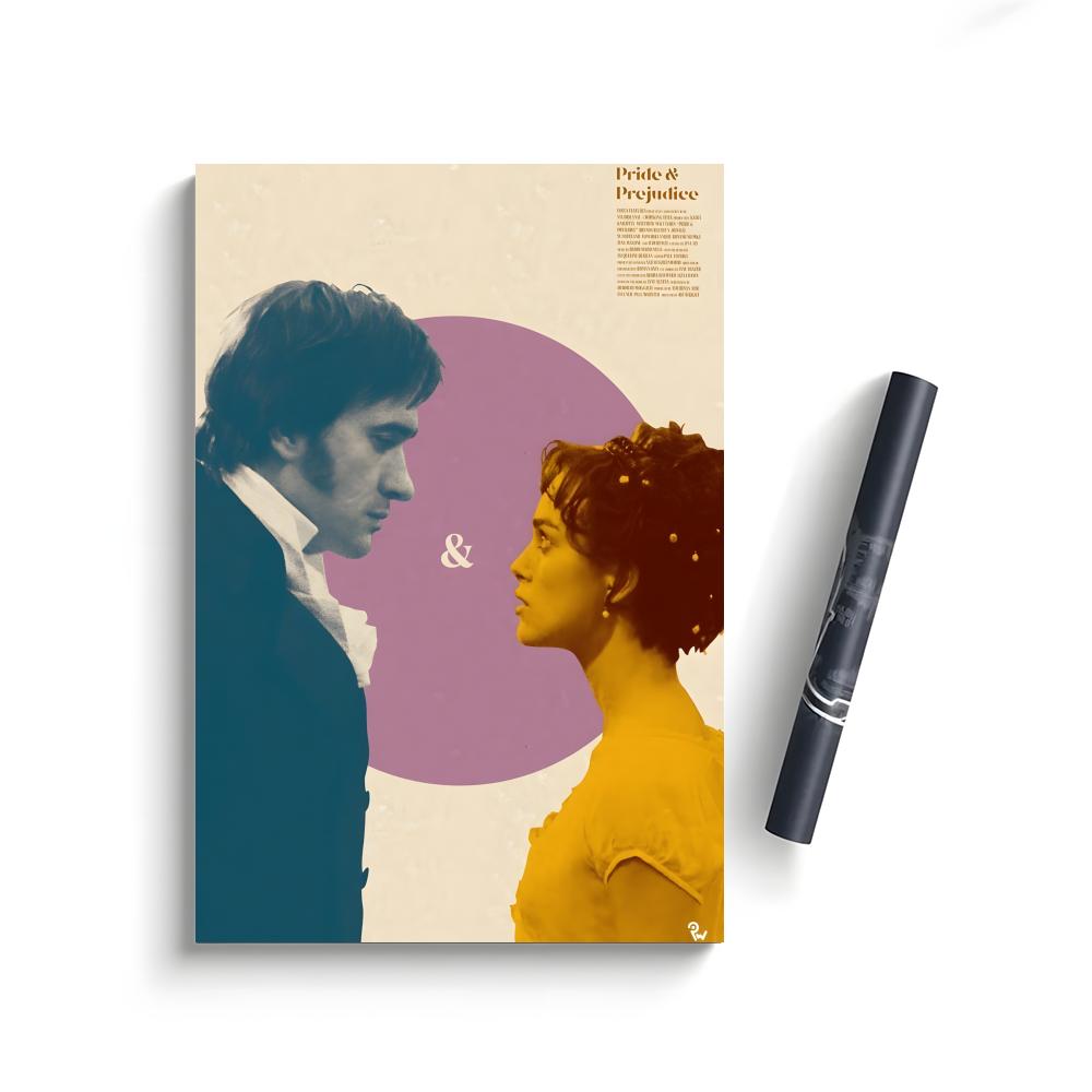 P-Pride And P-PrejudicTV Movie Poster Bedroom Home Decor Art Poster Perfect Gift for Family and Friends