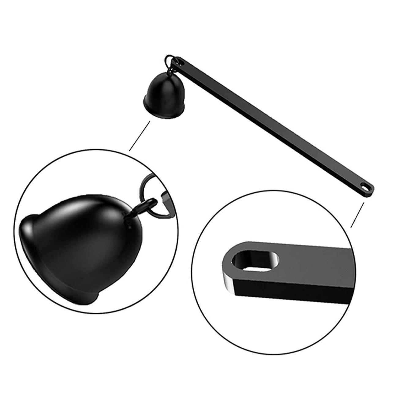 Stainless Steel Candle Extinguisher Cover, Durable Waterproof Design, Easy Clean, Ideal for Office Bathroom Kitchen Outdoor Use
