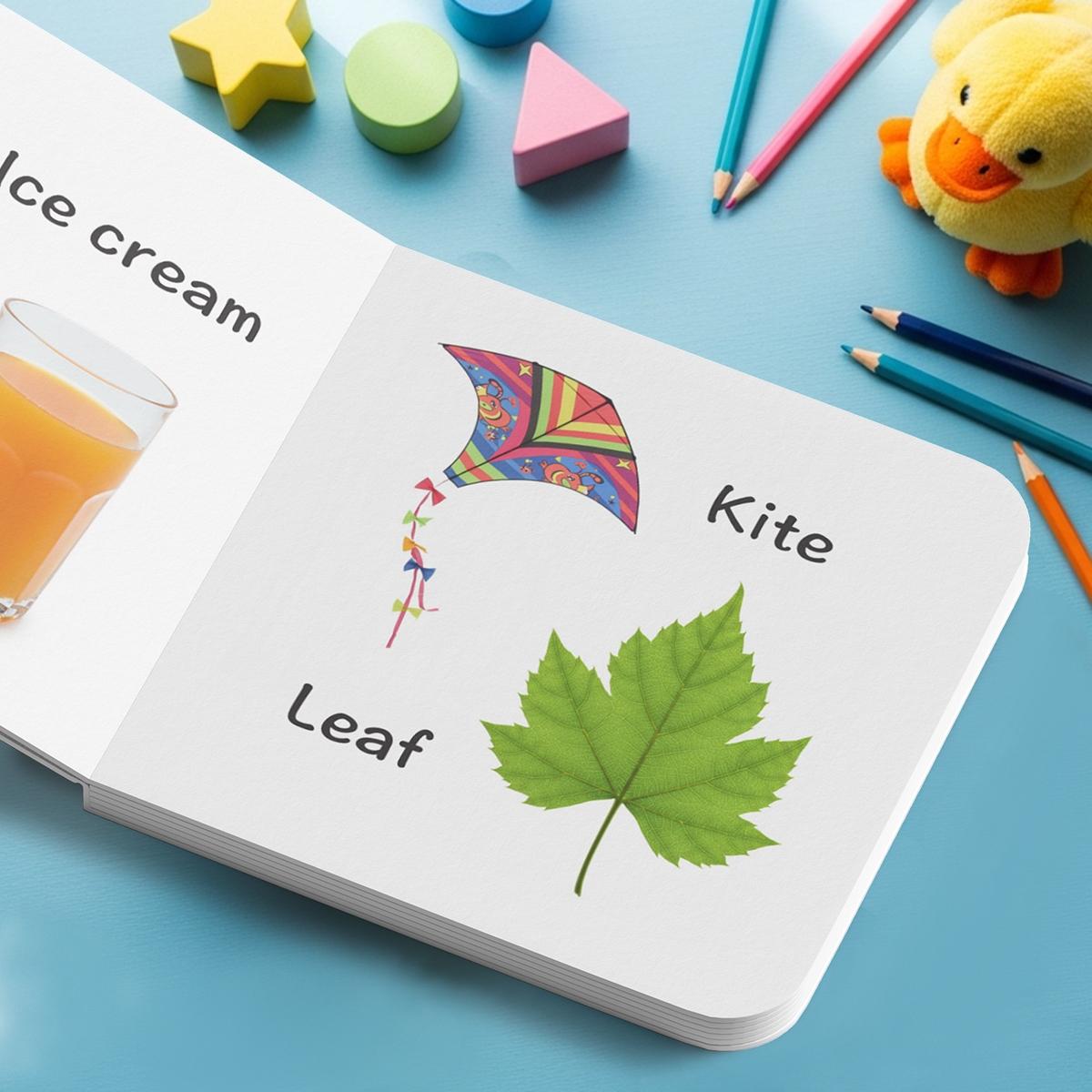 Kids Vocabulary Picture Book Collection – 10 Fun First Word Learning Books