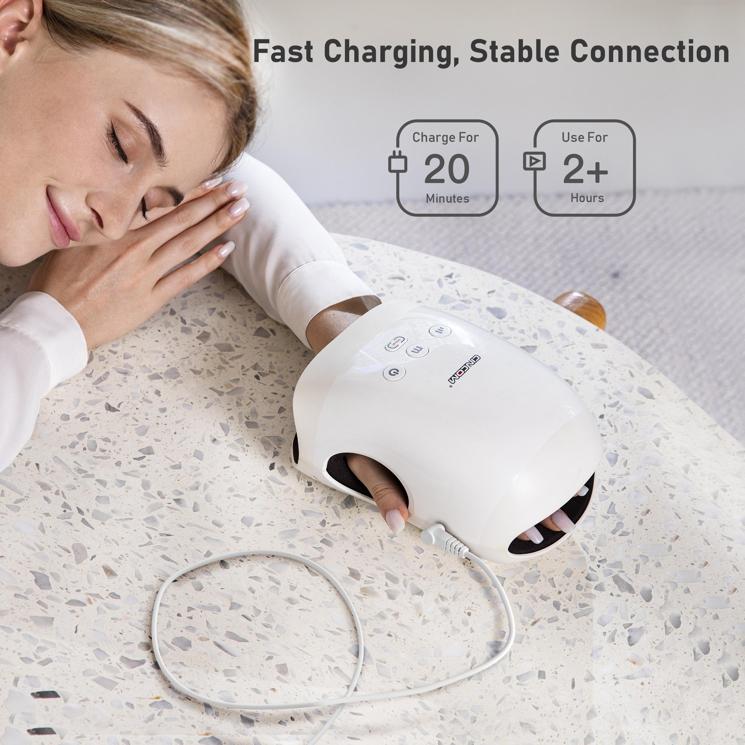 CINCOM Type C Power Cable for Hand Massager, High-Speed USB Type-C Data Cable,Suitable for Phones, Tablets, Laptops, Headphones, and More