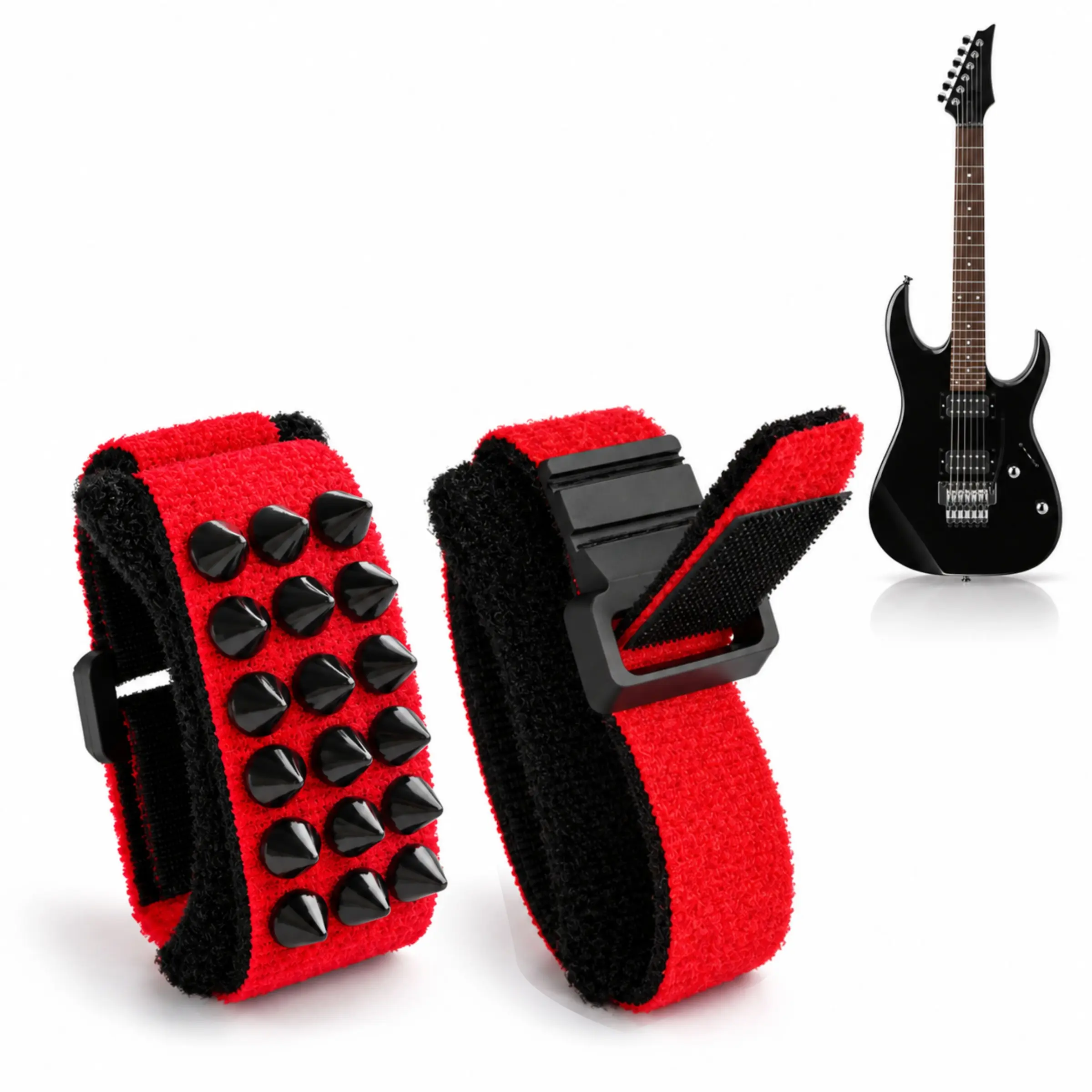 Guitar String Mute for Practice, Electric Guitar Palm Muting Tool & String Dampener for Guitar and Bass, Noise Reduction Compact Guitar Accessories