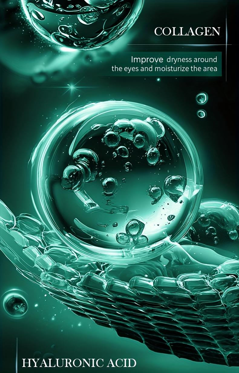 60pcs SADOER Collagen Gel Eye Mask for Dark Circles & Wrinkles - Seaweed Collagen Star-Shaped Patches, Sensitive Beige ('s Use), Hydrating Gel Patch to & Eye Wrinkles, Gel-Based Under-Eye