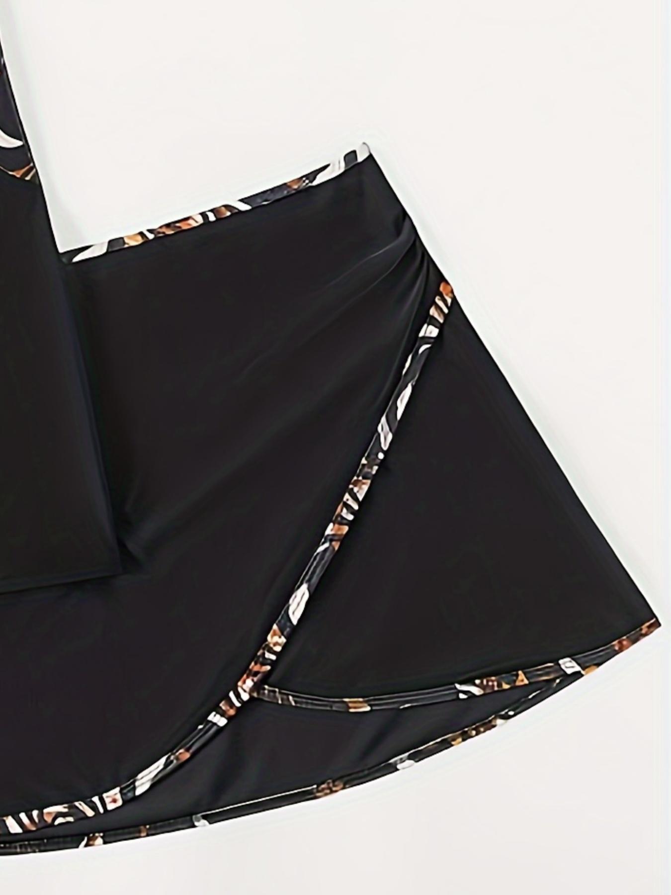 Women's Two-Piece Swimsuit Set, Tankini Swimsuits Women, Swimdress Tankini Set, Conservative Style Swimwear, Comfortable & Stylish Design, Perfect for Beach Days & Pool Parties, Tankini Bathing Suits, Tankini Bottoms Set