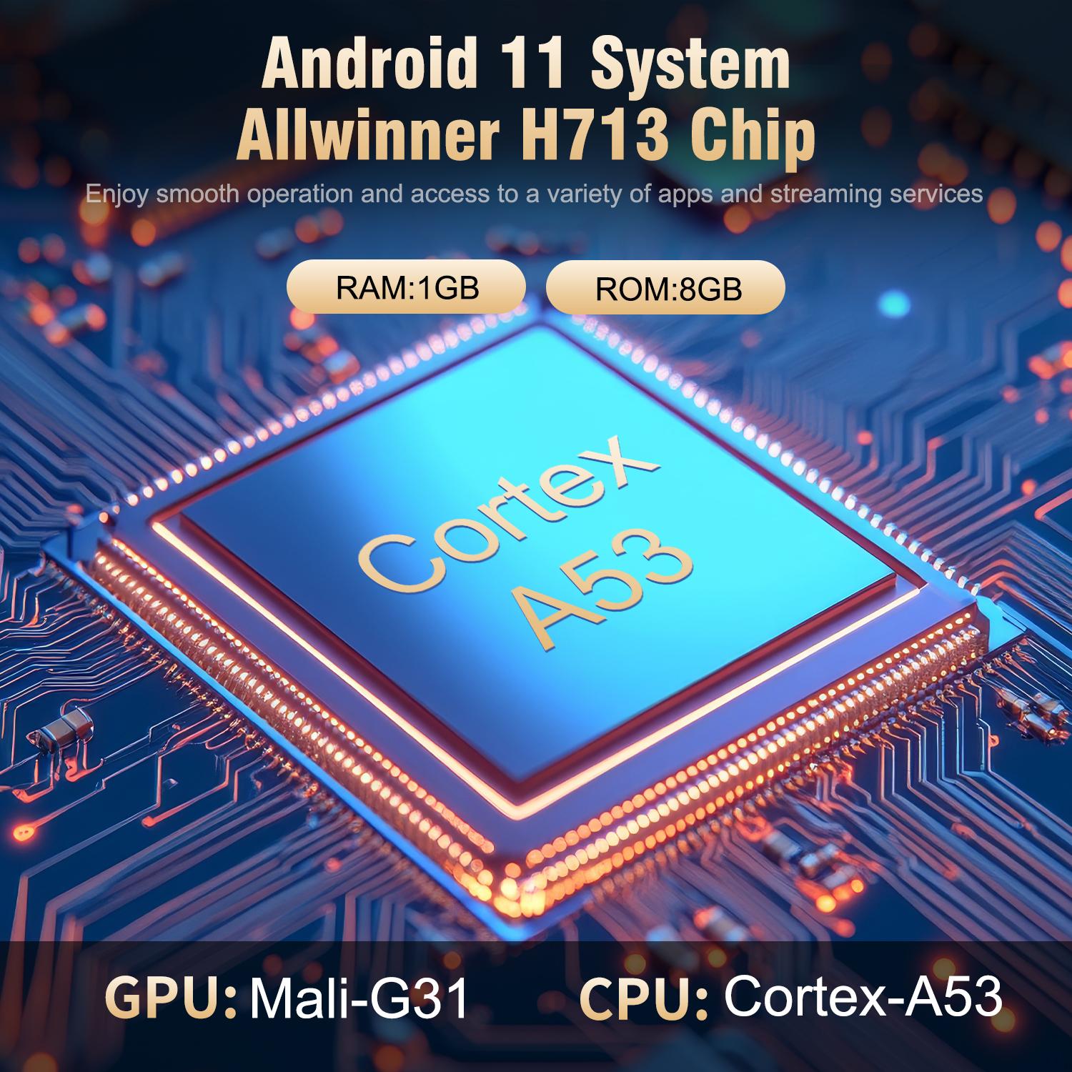 [US warehouse] Magcubic HY310 Auto Focus Projector 330ANSI 4K Videosource Supported Native 1080P BT5.4 Android 11 WIFI6 60Hz Reflash Allwinner H713 180° Flexible Rotating Built-in Speaker Portable Home Cinema 130" Screen Lightweight