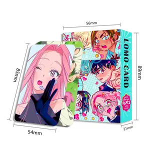 96Pcs/Box Anime Alien Stage Photo Cards Set - Mizi Sua Till Ivan Double-Sided LOMO Cards Perfect Gift for Fans