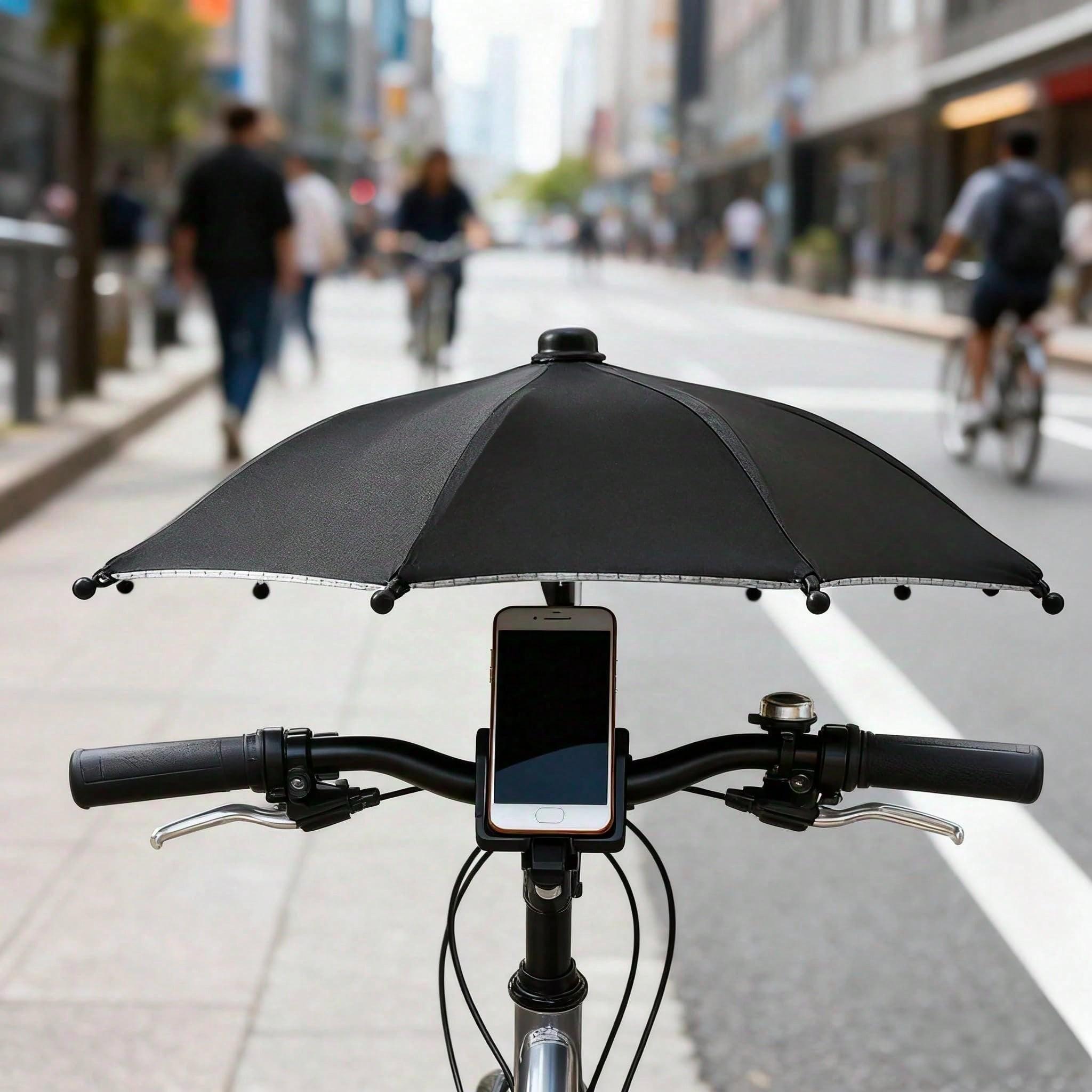 Flexible Phone Sunshade, Mini Outdoor Sun & Rain Protector, Anti-Glare Photography Accessory, Easy to Use, No Power Required