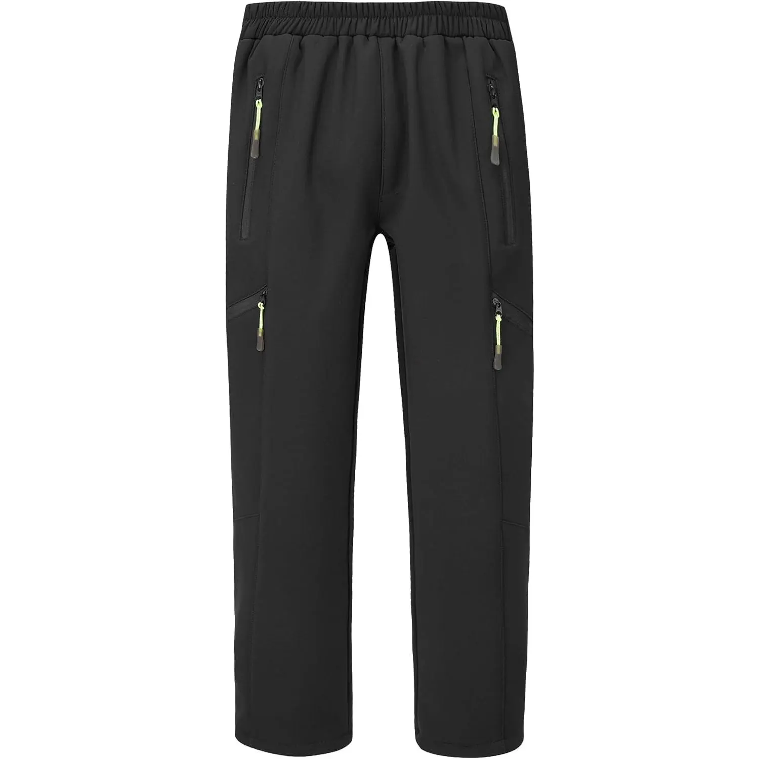 Kids Waterproof Hiking Pants Boys Girls Warm Winter Fleece Lined Outdoor Snow Ski Pants