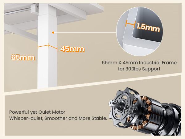 SEDETA 63 Inch Height Adjustable L Shaped Electric Standing Desk Computer Gaming Desk with Led Lights 3 Drawers Power Outlet