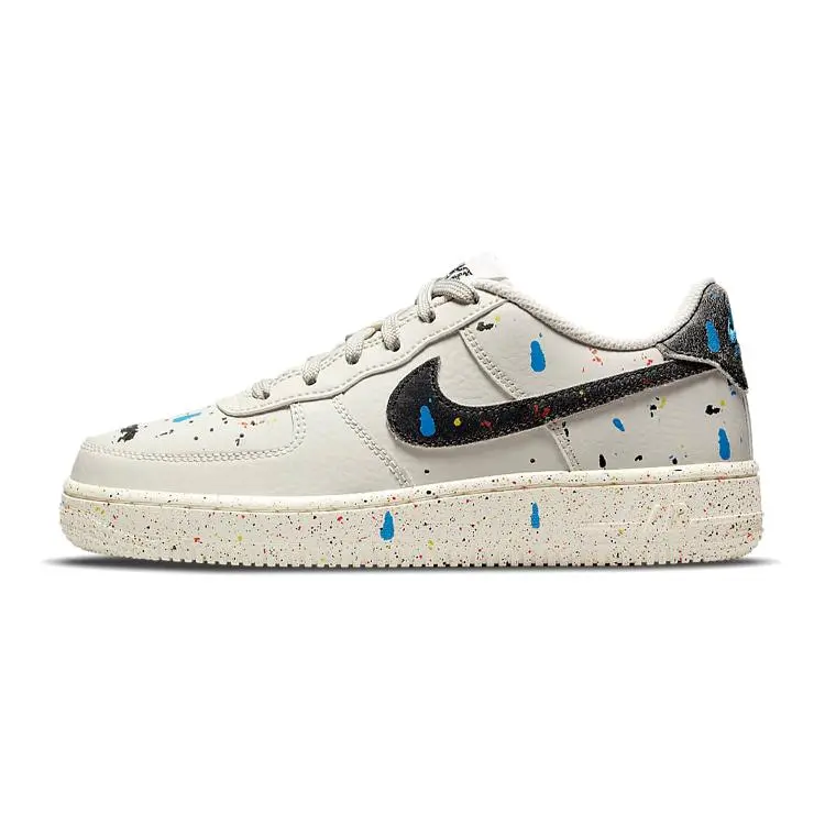 Nike Air Force 1 LV8 3 GS 'Paint Splatter - Light Bone' DJ2598-001