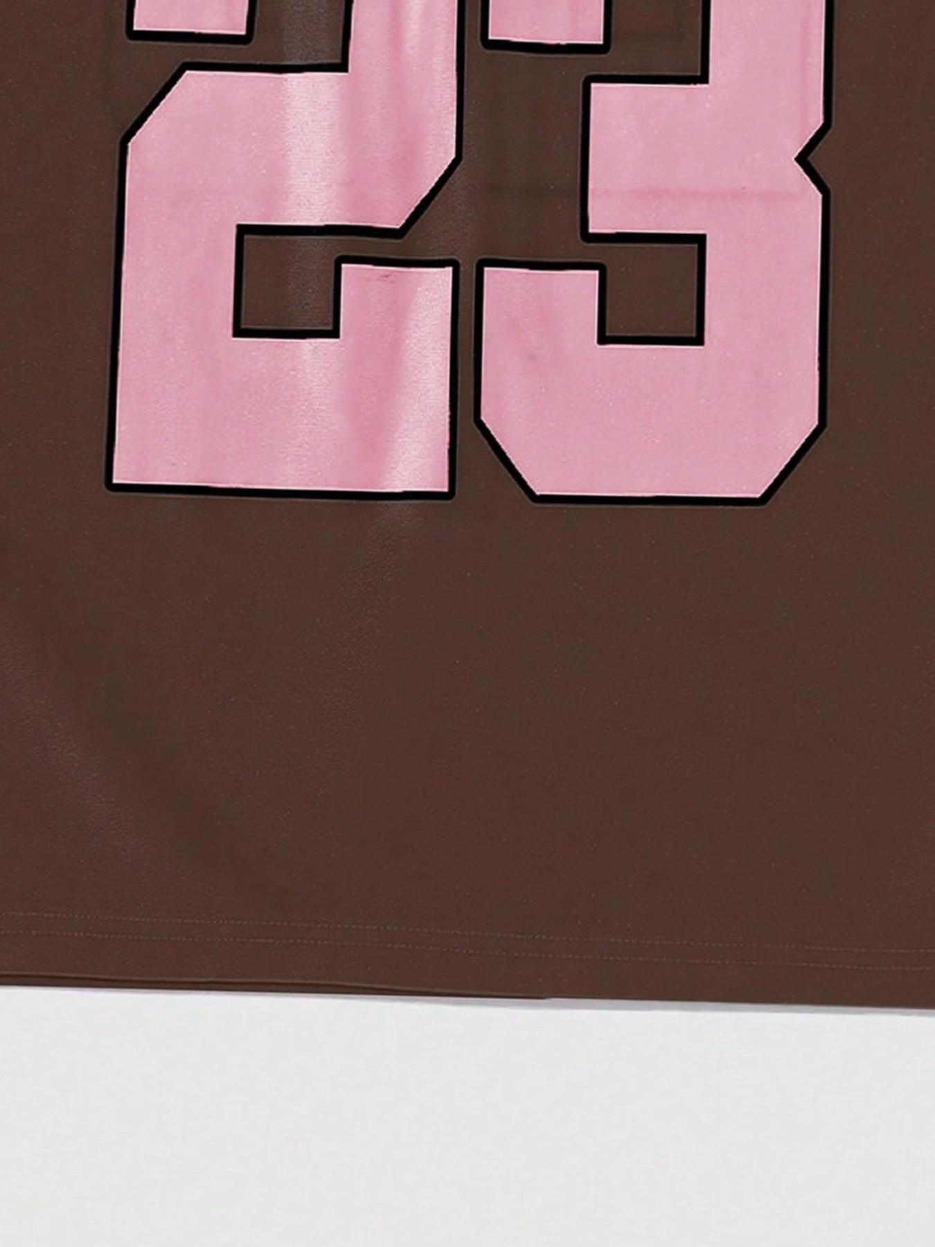 California 23 Brown Pink Football Jersey