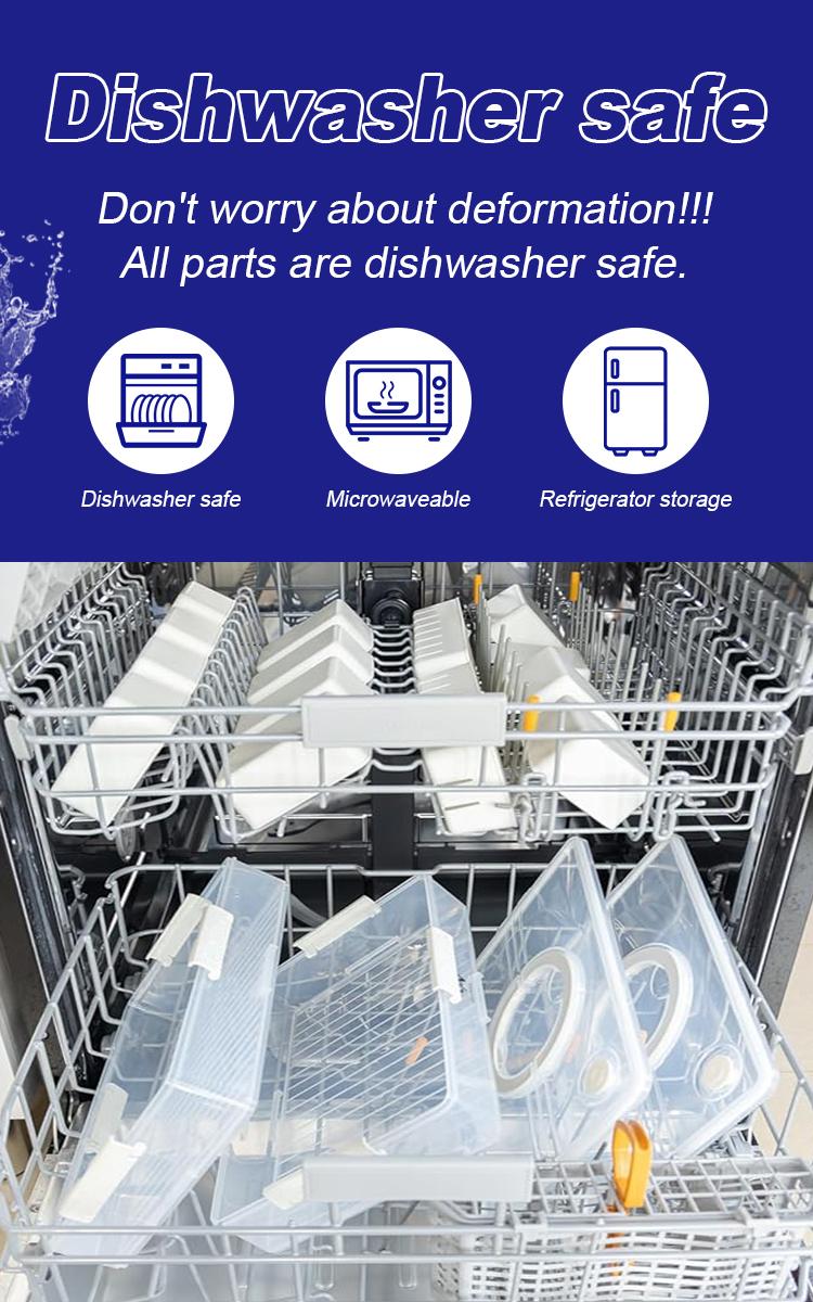 Dual Layer 16-Grid Divided Serving Platter with Lid, Large Capacity Snack & Appetizer Tray Organizer for Hosting and Travel