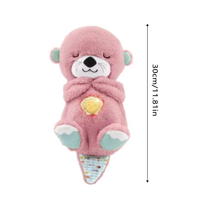 ACCE Stress Relief Koala Breathing Plush Toy, Calming StuffedAnimal with Music Lights & Rhythmic Breathing Action, Sleep Aid Doll, Musical Light Up