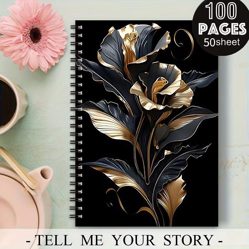 1 Spiral Bound Notebook 5.7x8.26 inch, Premium Lined Pages, Durable Coil Binding, Perfect for Travel Journal, Camping Adventure Log, Outdoor Activity Notes, Ideal Gift for Travelers, Campers, Adventure Lovers on Birthday, Thanksgiving, Christmas