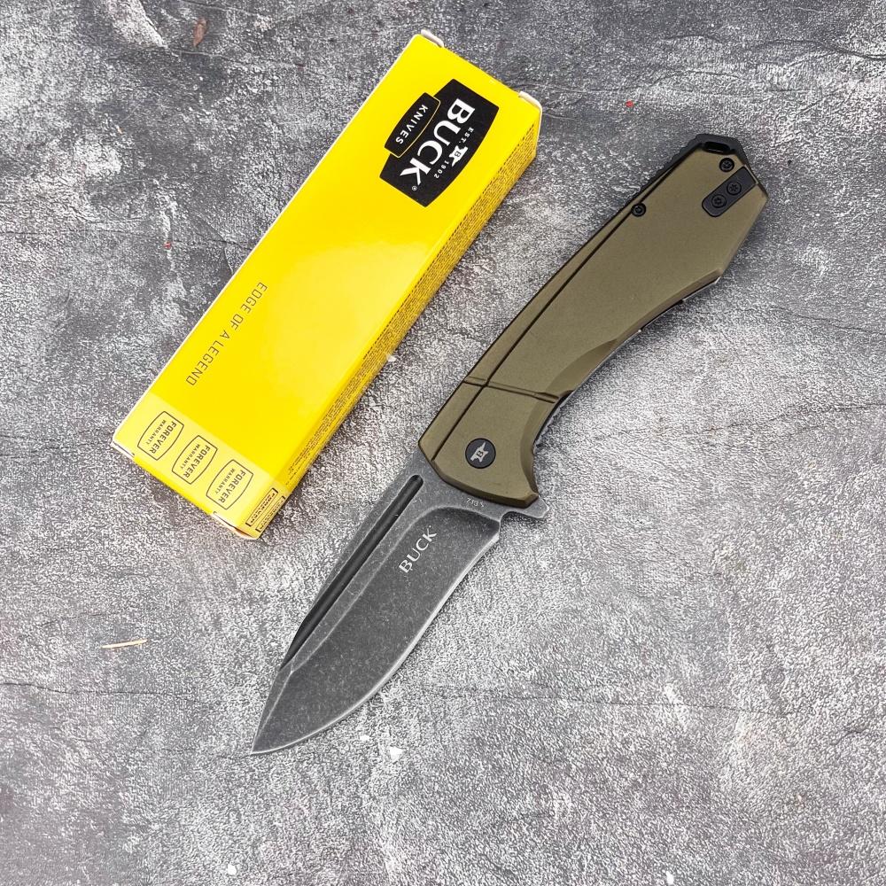 Available in Three Colors Model 713 High-quality Folding Knife with 8Cr13Mov Blade and Aluminum Handle. Portable Outdoor Knife—ideal for Hiking, Mountaineering, Survival, Camping, Tool EDC