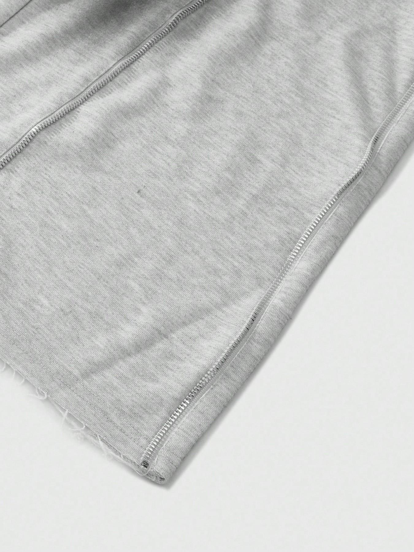 Men's Gradient Side Zipper Wide Leg Sweatpants, Y2K Streetwear Drawstring Flared Track Pants, Washed Gradient Oversized Trousers, Perfect for Street Style, Daily Wear #springsaledeals2026 #summeroutfits #tiktokshopmademebuyit #streetwear