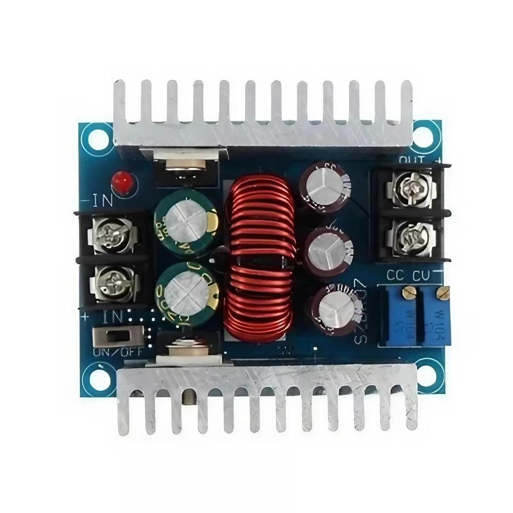 High Precision Programmable DC Power Supply Module, Adjustable Voltage Current Converter, Smart Thermal Control, Overload & Short Circuit Protection, Metal Case for Cooling, Multi-Scenario Power Solution for Commercial Lighting & Industrial Use
