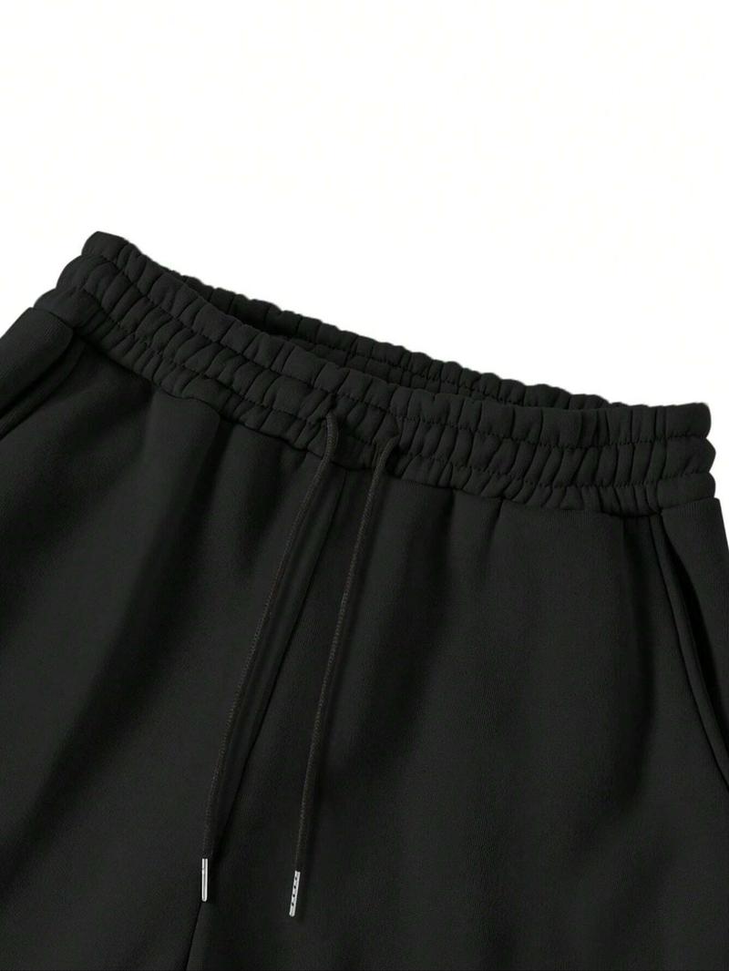 Cross Embellished Zip - Up Hoodie and Track Pants Set, Edgy Streetwear, TikTok - Trending Fashion, Streetwear Tracksuit Set