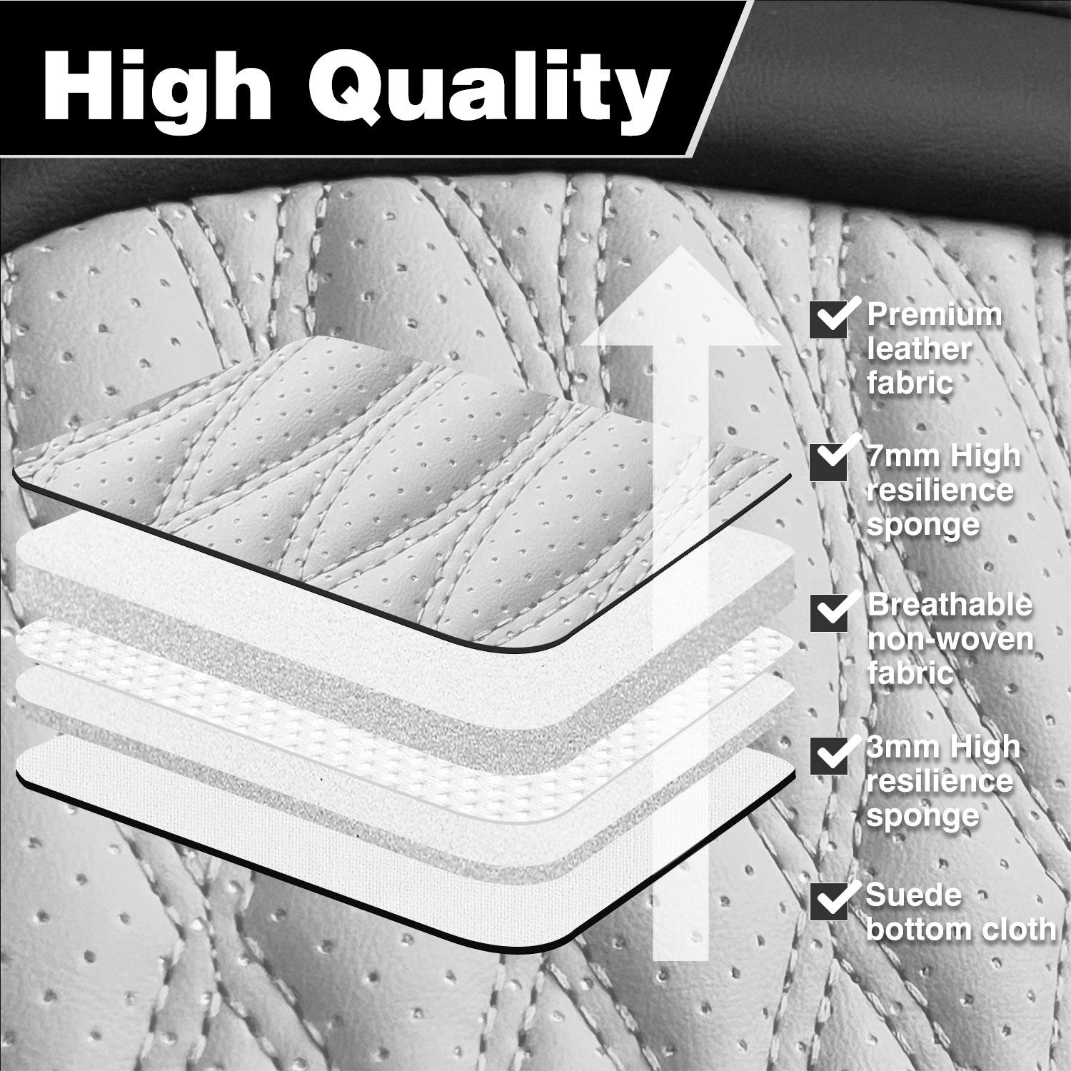 Custom Fit for 2008-2024 Dodge RAM 1500 2500 HD 3500 HD Crew Cab& Quad Cab Truck, Pickup Seat Covers for Dodge Ram 5-Seats Full Set, Waterproof Truck Car Seat Cover Protectors Custom Fit for 2008-2024 Dodge RAM 1500 2500 HD 3500 HD Crew Cab& Quad Cab Truck, Pickup Seat Covers for Dodge Ram 5-Seats Full Set, Waterproof Truck Car Seat Cover Protectors