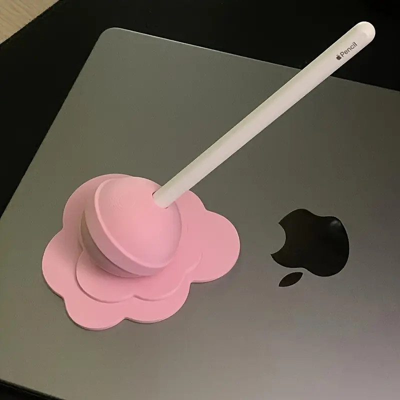 Melted Lollipop Apple Pencil Stand, Creative Desk Organizer, Touch Pen Holder, Unique Gift Idea, Desktop Storage Rack