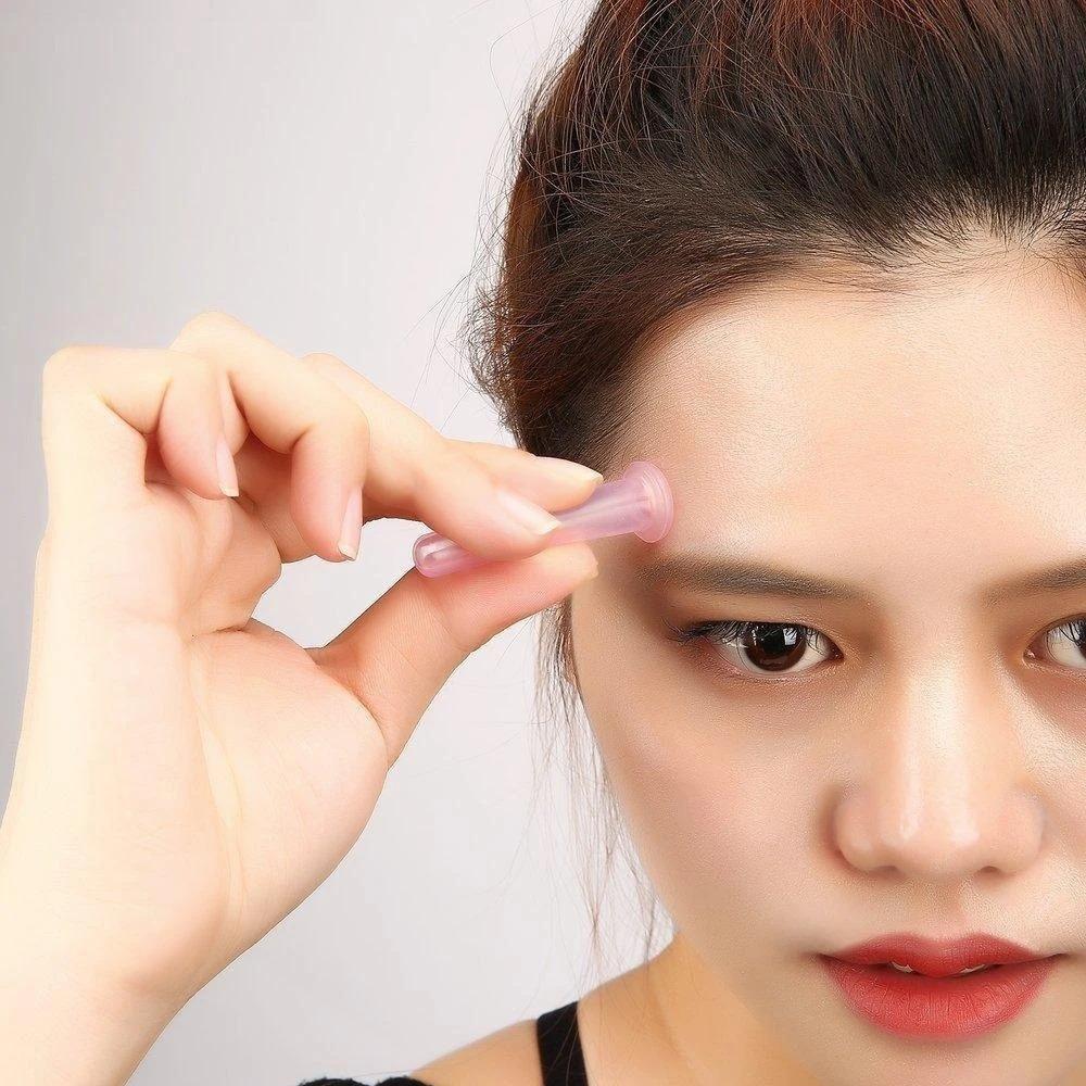 Mini Silicone Cupping Set for Face, Neck, Back & Eye Massage. Portable Suction Cups Tool for Muscle Relief, Improve Circulation, Ease Tension. Home Therapy, Deep Relaxation, Easy to Use.