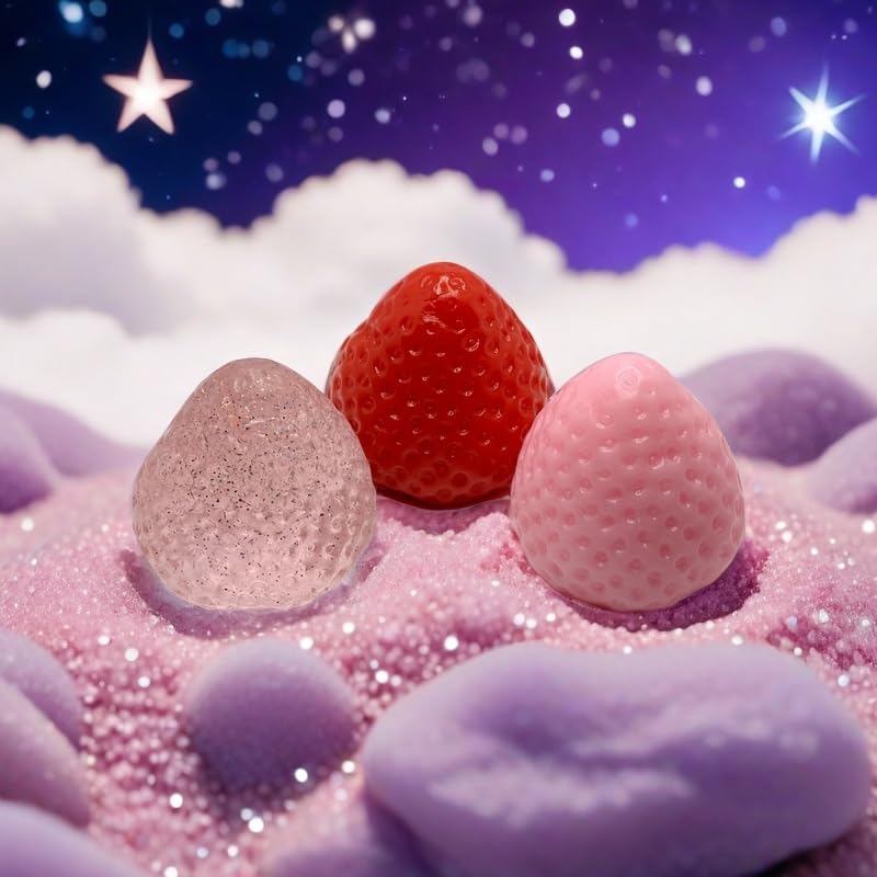 Strawberry Shaped Squishy Toy, Cute Squeeze Toy, Stress Relief Toy for Girls, Soft Fruit Shaped Toy for Birthday Gift