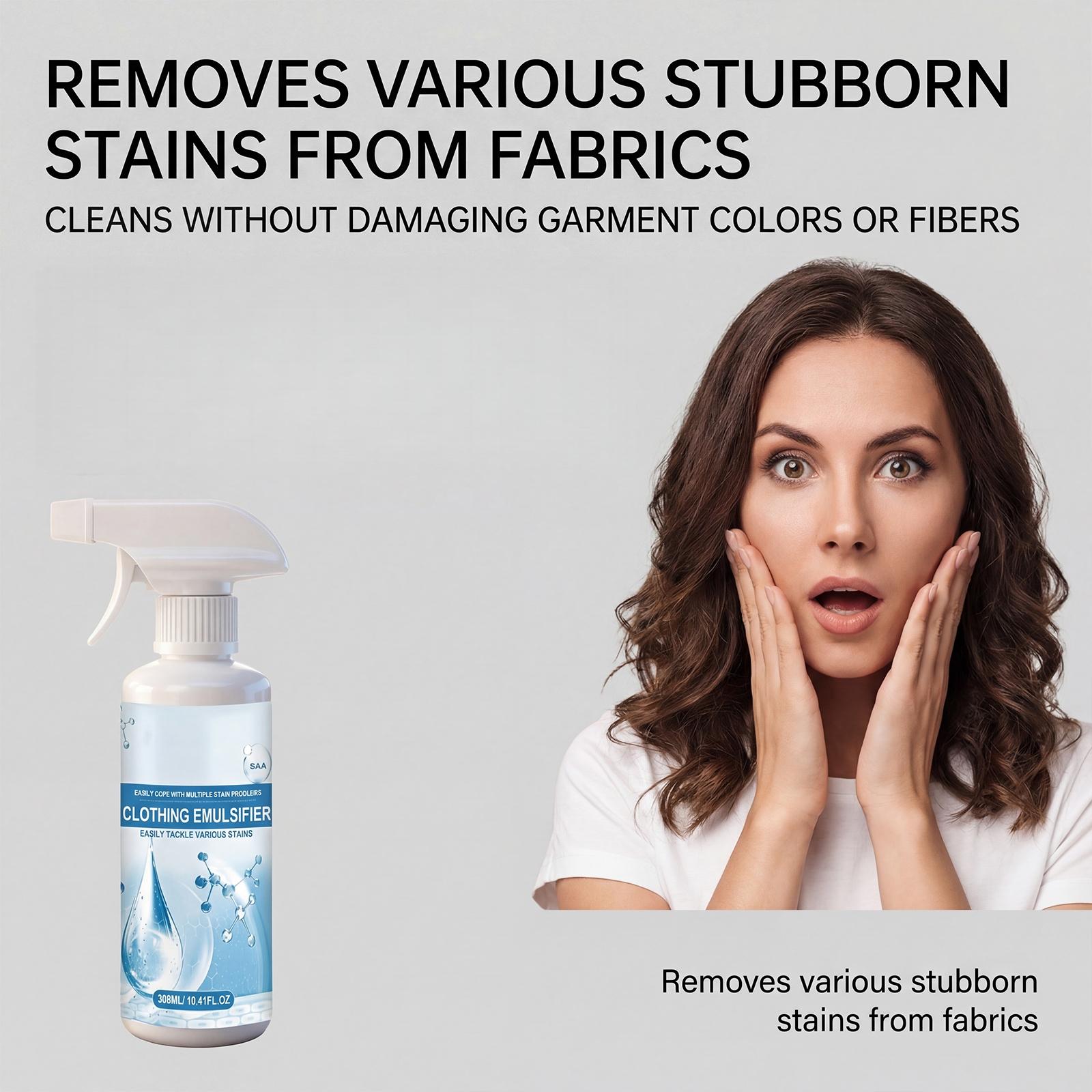 Clothing Stain Remover, Quick Stain Removal for Tough Stains, Gentle Cleaning Agent, Convenient Stain Remover for Clothes Clothing Stain Remover, Quick Stain Removal for Tough Stains, Gentle Cleaning Agent, Convenient Stain Remover for Clothes