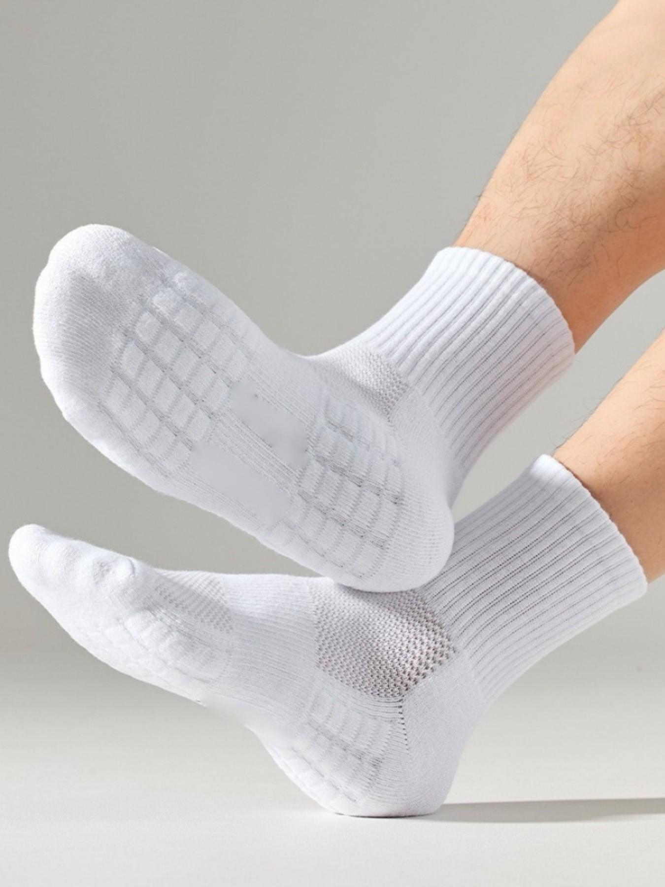 10 Pairs Pure Mesh Crew Socks, Unisex Mid-Calf Summer Business Sports Socks, Sweat-Wicking Comfort, All Seasons Casual Style